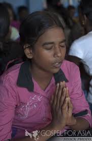 Girl Praying - KP Yohannan - Gospel for Asia